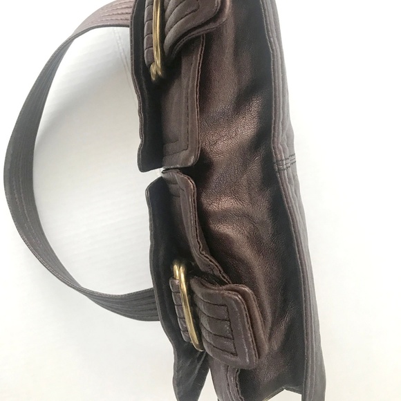 Kooba Copper Toned Genuine Leather Shoulder Purse main image 4
